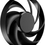 CoolerMaster Mobius 120 Case Fan με Σύνδεση 4-Pin PWM Black Edition
