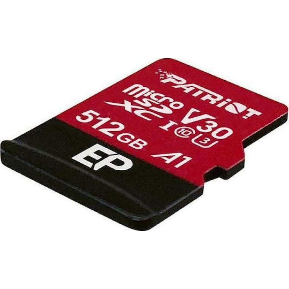 Patriot EP microSDXC 512GB Class 10 U3 V30 A1 UHS-I