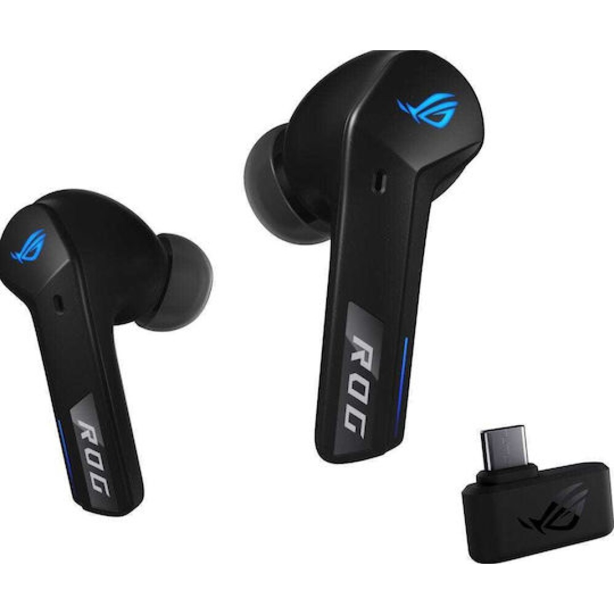 Asus ROG Cetra SpeedNova In-ear Bluetooth Handsfree Ακουστικά με Αντοχή στον Ιδρώτα και Θήκη Φόρτισης Midnight Black