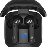 Asus ROG Cetra SpeedNova In-ear Bluetooth Handsfree Ακουστικά με Αντοχή στον Ιδρώτα και Θήκη Φόρτισης Midnight Black