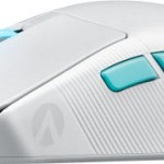 Asus ROG Harpe Ace Aim Lab Edition Ασύρματο Gaming Ποντίκι 36000 DPI Moonlight White