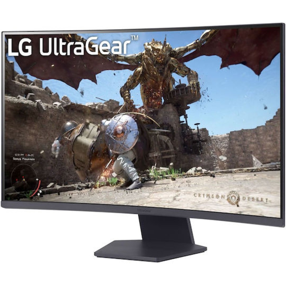 LG UltraGear 32GS60QX-B VA HDR Curved Monitor 31.5