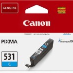 Canon CLI-531C Γνήσιο Μελάνι Εκτυπωτή InkJet Κυανό (6119C001)