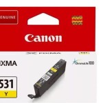 Canon CLI-531Y Γνήσιο Μελάνι Εκτυπωτή InkJet Κίτρινο (6121C001)
