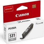 Canon CLI-531GY Γνήσιο Μελάνι Εκτυπωτή InkJet Γκρι (6122C001)