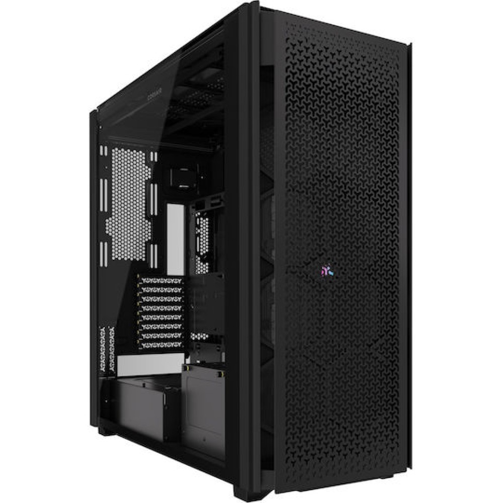 Corsair 9000D RGB Airflow Ultra Tower Κουτί Υπολογιστή με Πλαϊνό Παράθυρο Μαύρο