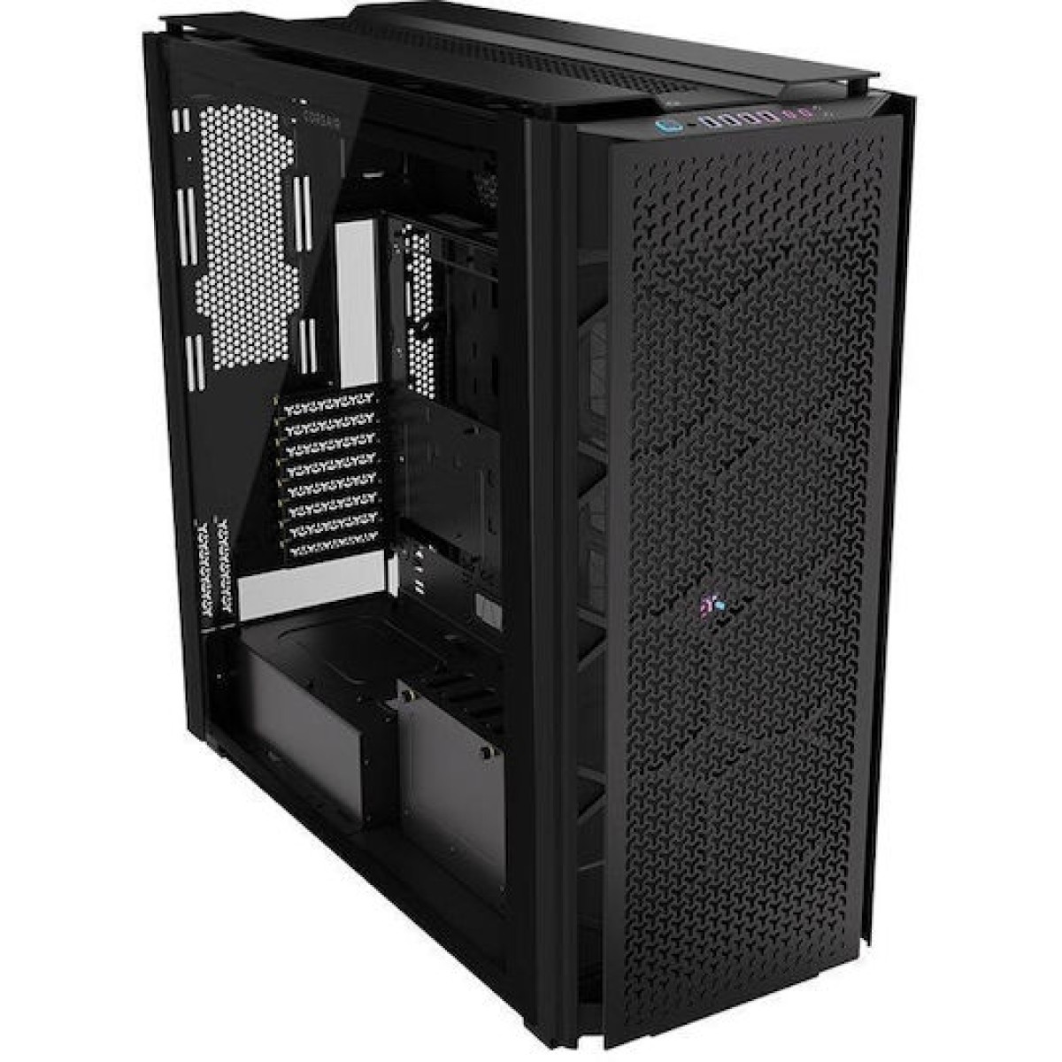 Corsair 9000D RGB Airflow Ultra Tower Κουτί Υπολογιστή με Πλαϊνό Παράθυρο Μαύρο
