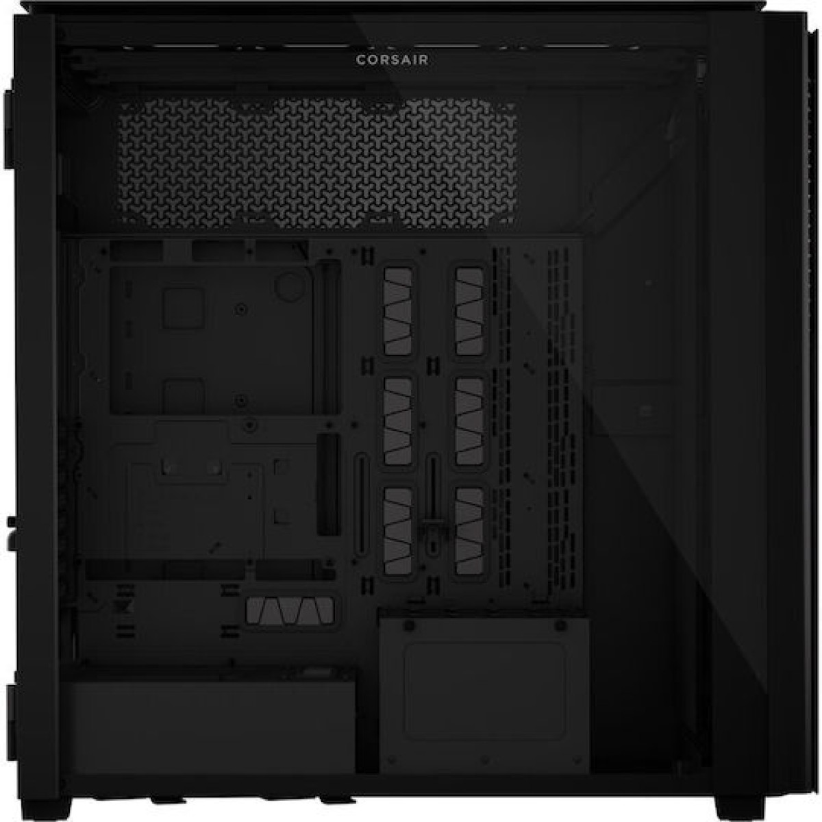 Corsair 9000D RGB Airflow Ultra Tower Κουτί Υπολογιστή με Πλαϊνό Παράθυρο Μαύρο