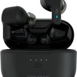 Creative Zen Air Pro In-ear Bluetooth Handsfree Ακουστικά με Αντοχή στον Ιδρώτα και Θήκη Φόρτισης Μαύρα