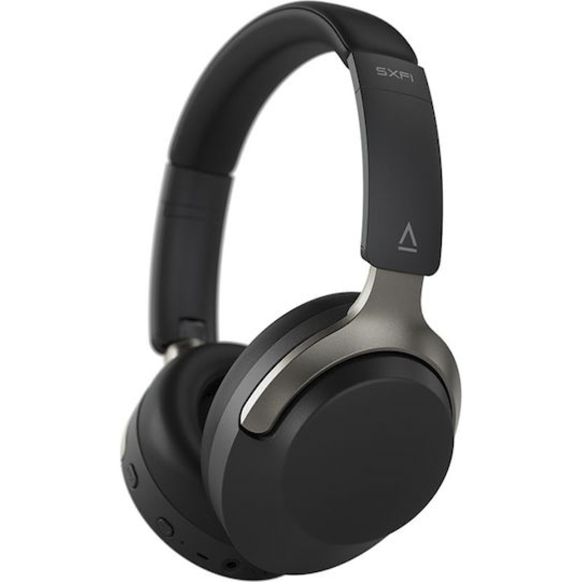 Creative 51EF1200AA001 Ασύρματα / Ενσύρματα Over Ear Ακουστικά με 70 ώρες Λειτουργίας Μαύρα
