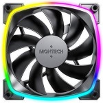 Montech AX120 Case Fan με ARGB Φωτισμό και Σύνδεση 3-Pin / 4-Pin PWM