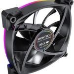 Montech AX120 Case Fan με ARGB Φωτισμό και Σύνδεση 3-Pin / 4-Pin PWM