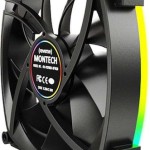 Montech RX120 Case Fan με ARGB Φωτισμό και Σύνδεση 3-Pin / 4-Pin PWM