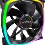 Montech RX140 Case Fan με ARGB Φωτισμό και Σύνδεση 4-Pin PWM