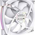 Montech RX140 Case Fan με ARGB Φωτισμό και Σύνδεση 4-Pin PWM Λευκό