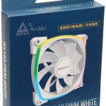 Montech RX140 Case Fan με ARGB Φωτισμό και Σύνδεση 4-Pin PWM Λευκό