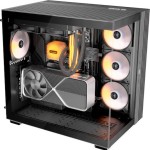 Be Quiet Light Base 600 LX Gaming Midi Tower Κουτί Υπολογιστή με Πλαϊνό Παράθυρο και RGB Φωτισμό Μαύρο