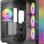 Be Quiet Light Base 600 LX Gaming Midi Tower Κουτί Υπολογιστή με Πλαϊνό Παράθυρο και RGB Φωτισμό Μαύρο