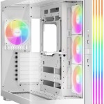 Be Quiet Light Base 600 LX Gaming Midi Tower Κουτί Υπολογιστή με Πλαϊνό Παράθυρο και RGB Φωτισμό Λευκό