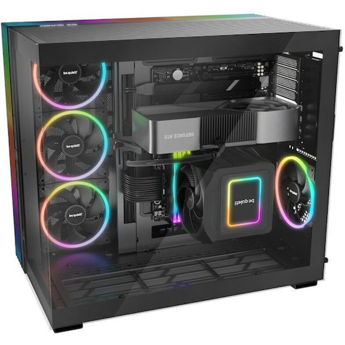 Be Quiet Light Base 900 DX Gaming Midi Tower Κουτί Υπολογιστή με RGB Φωτισμό Μαύρο