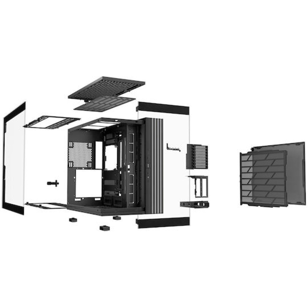 Be Quiet Light Base 900 DX Gaming Midi Tower Κουτί Υπολογιστή με RGB Φωτισμό Μαύρο