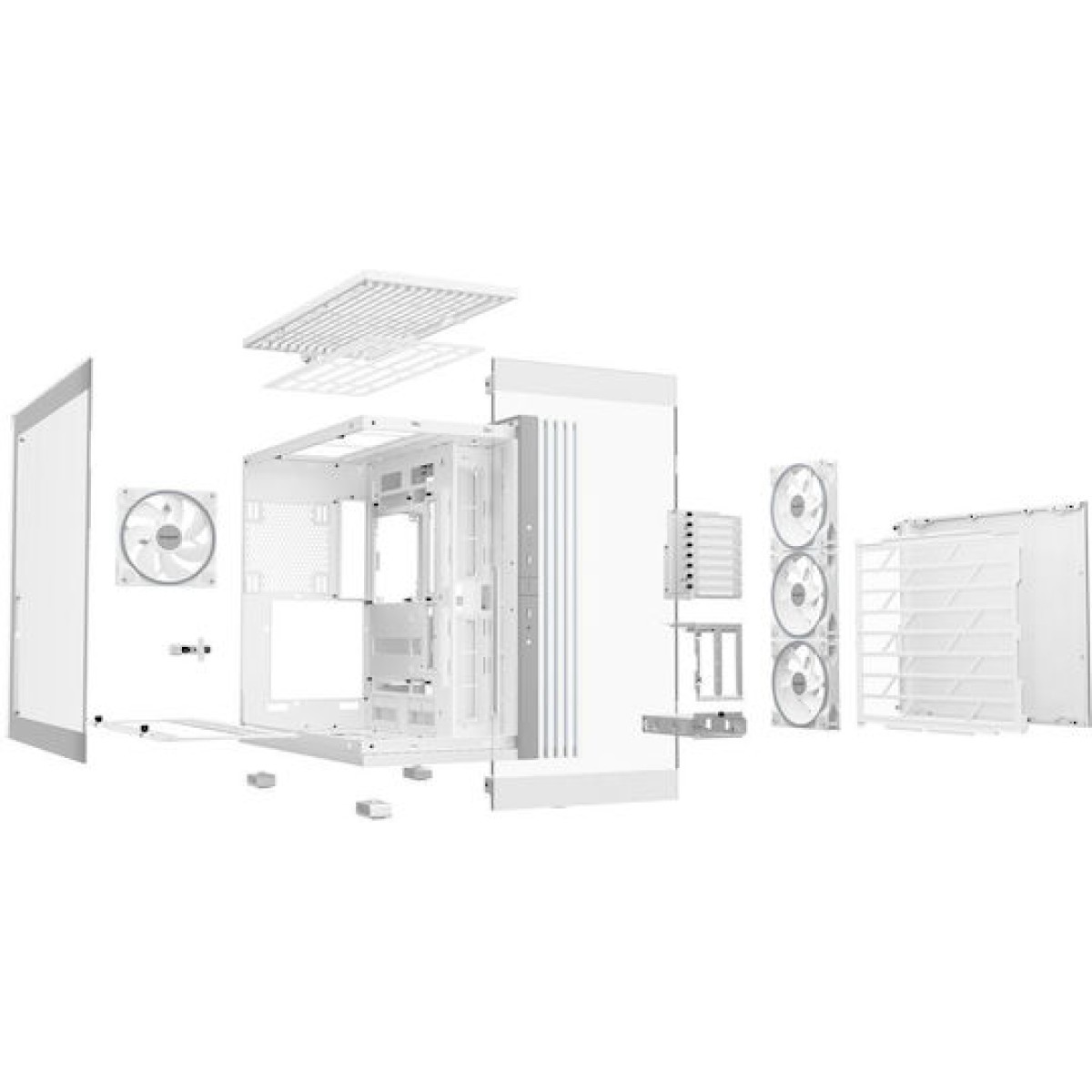 Be Quiet Light Base 900 DX Gaming Midi Tower Κουτί Υπολογιστή με RGB Φωτισμό Λευκό