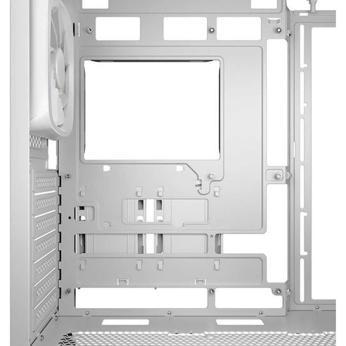 Sharkoon AK5G RGB Gaming Midi Tower Κουτί Υπολογιστή με Πλαϊνό Παράθυρο Λευκό