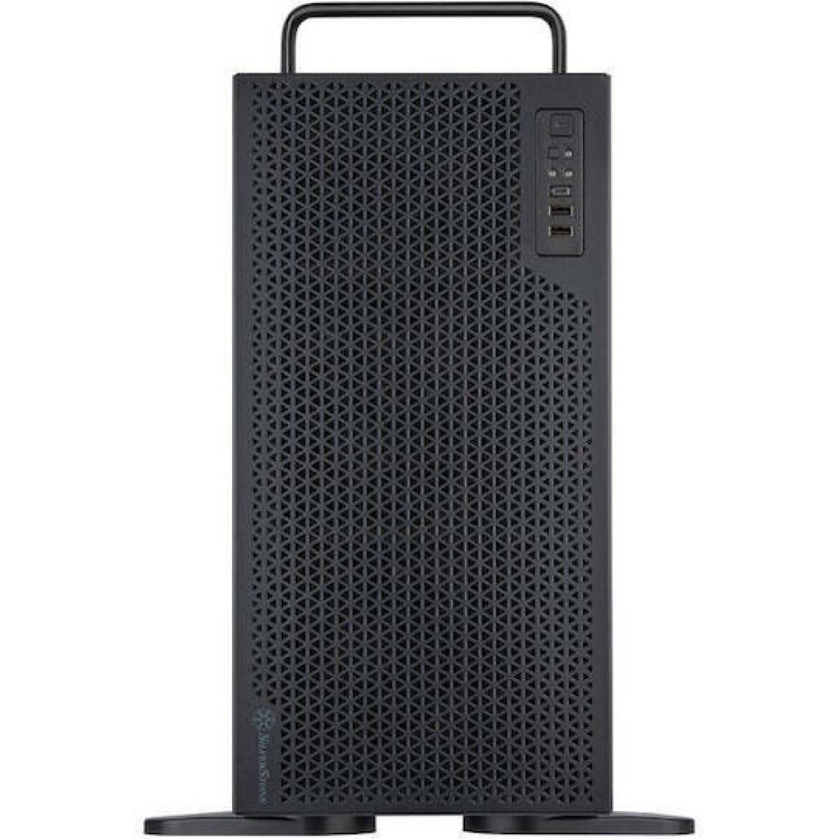 Silverstone RM52 5U Midi Tower Κουτί Υπολογιστή Μαύρο