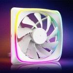 Sharkoon Shark Lights RGB PWM Case Fan 120mm με Σύνδεση 4-Pin Λευκό