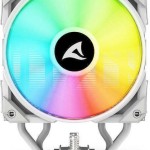Sharkoon A40 RGB Ψύκτρα Επεξεργαστή για Socket AM4/AM5/1200/115x/1700 Λευκή