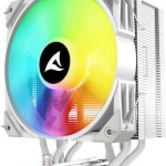 Sharkoon A40 RGB Ψύκτρα Επεξεργαστή για Socket AM4/AM5/1200/115x/1700 Λευκή