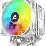Sharkoon A60 RGB Ψύκτρα Επεξεργαστή για Socket AM4/AM5/1200/115x/1700 Λευκή