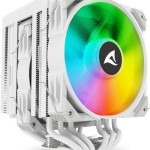 Sharkoon A60 RGB Ψύκτρα Επεξεργαστή για Socket AM4/AM5/1200/115x/1700 Λευκή