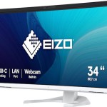 Eizo FlexScan EV3450XC-WT Ultrawide HDR Curved Monitor 34.1