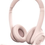 Logitech H390 On Ear Multimedia Ακουστικά με μικροφωνο και σύνδεση USB-A σε Ροζ χρώμα