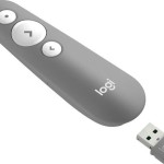 Logitech Presenter R500 με Κόκκινο Laser και Πλήκτρα Slideshow σε Γκρι Χρώμα