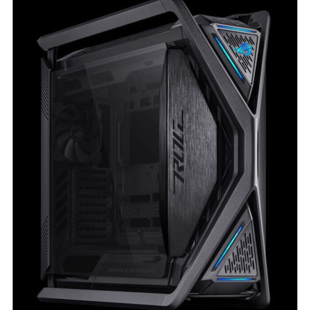 Asus ROG Hyperion GR701 BTF Edition Full Tower Κουτί Υπολογιστή με Πλαϊνό Παράθυρο και RGB Φωτισμό Μαύρο