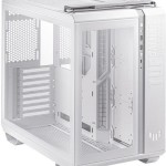 Asus TUF GT502 Plus Gaming Midi Tower Κουτί Υπολογιστή με Πλαϊνό Παράθυρο Λευκό