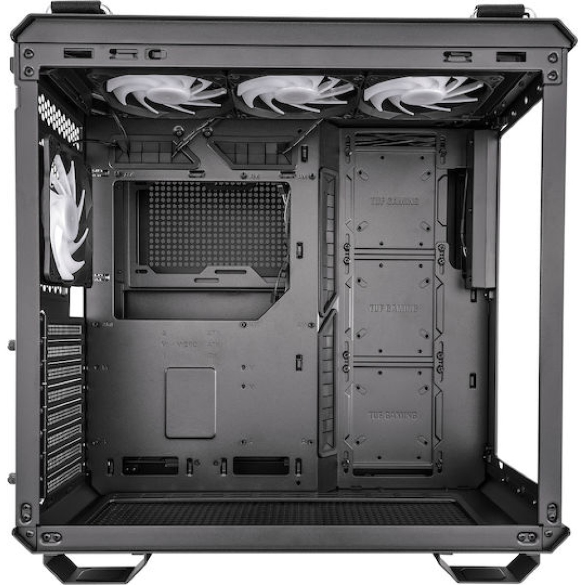 Asus TUF GT502 Plus Gaming Midi Tower Κουτί Υπολογιστή με Πλαϊνό Παράθυρο Μαύρο