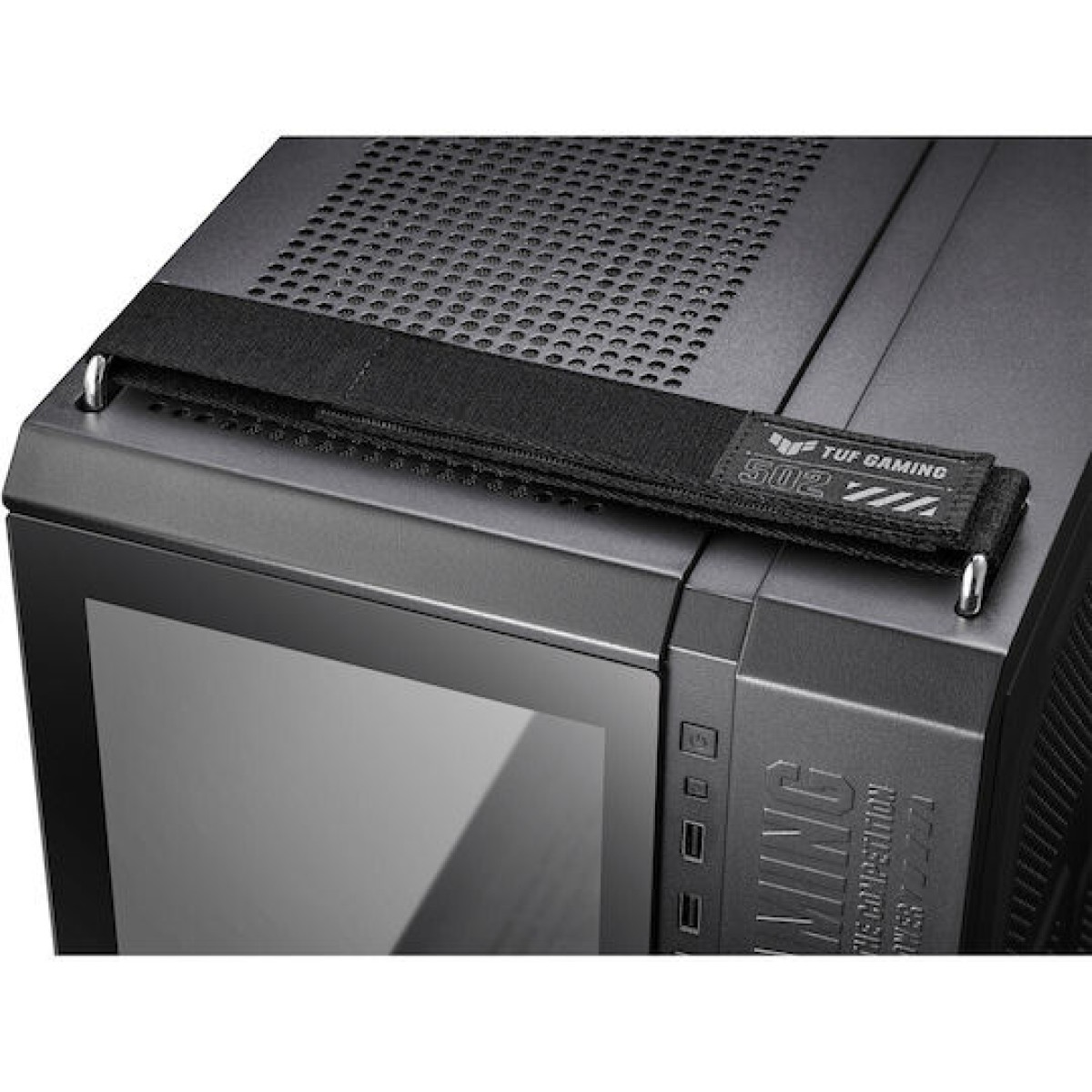 Asus TUF GT502 Plus Gaming Midi Tower Κουτί Υπολογιστή με Πλαϊνό Παράθυρο Μαύρο