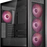 Asus TUF Gaming GT302 ARGB Midi Tower Κουτί Υπολογιστή με Πλαϊνό Παράθυρο Μαύρο