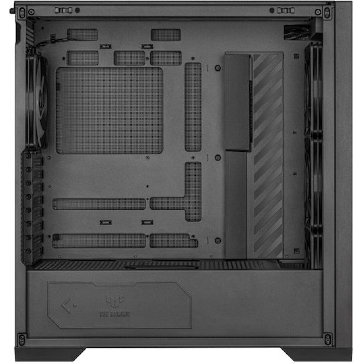 Asus TUF Gaming GT302 ARGB Midi Tower Κουτί Υπολογιστή με Πλαϊνό Παράθυρο Μαύρο