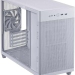 Asus Prime AP201 TG Gaming Micro Tower Κουτί Υπολογιστή με Πλαϊνό Παράθυρο White