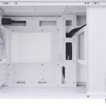 Asus Prime AP201 TG Gaming Micro Tower Κουτί Υπολογιστή με Πλαϊνό Παράθυρο White