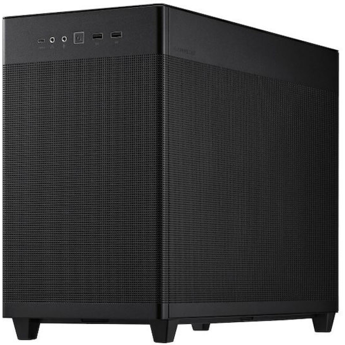 Asus Prime AP201 TG Gaming Micro Tower Κουτί Υπολογιστή με Πλαϊνό Παράθυρο Black