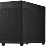 Asus Prime AP201 TG Gaming Micro Tower Κουτί Υπολογιστή με Πλαϊνό Παράθυρο Black