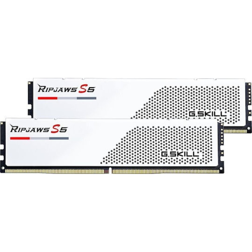 G.Skill Ripjaws S5 DDR5 32GB RAM με 2x16GB Modules και Ταχύτητα 6400 για Desktop