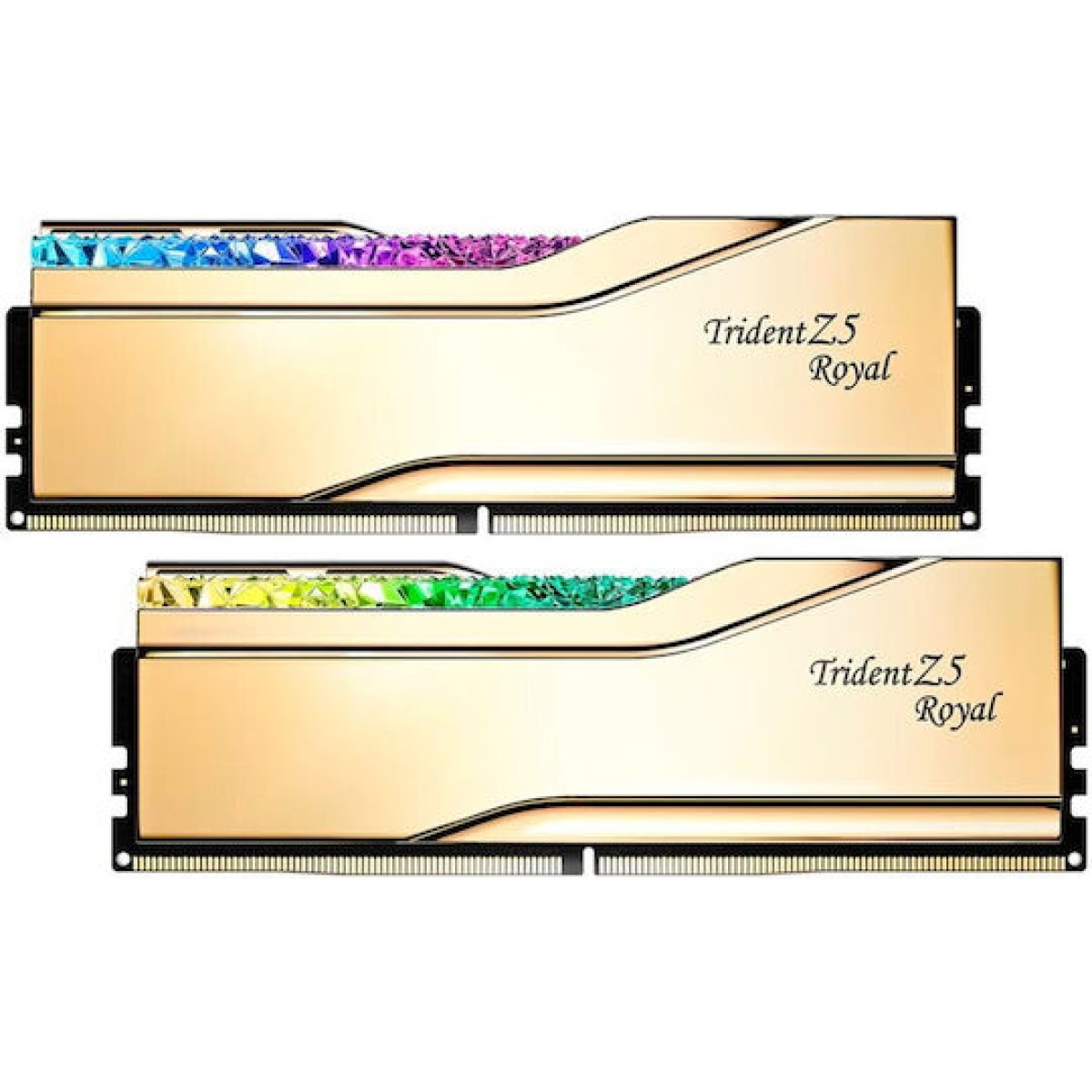 G.Skill Trident Z5 Royal DDR5 32GB RAM με Modules και Ταχύτητα 7200 για Desktop