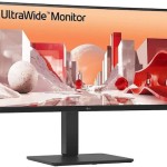 LG 34BA75QE-B Ultrawide IPS HDR Curved Monitor 34