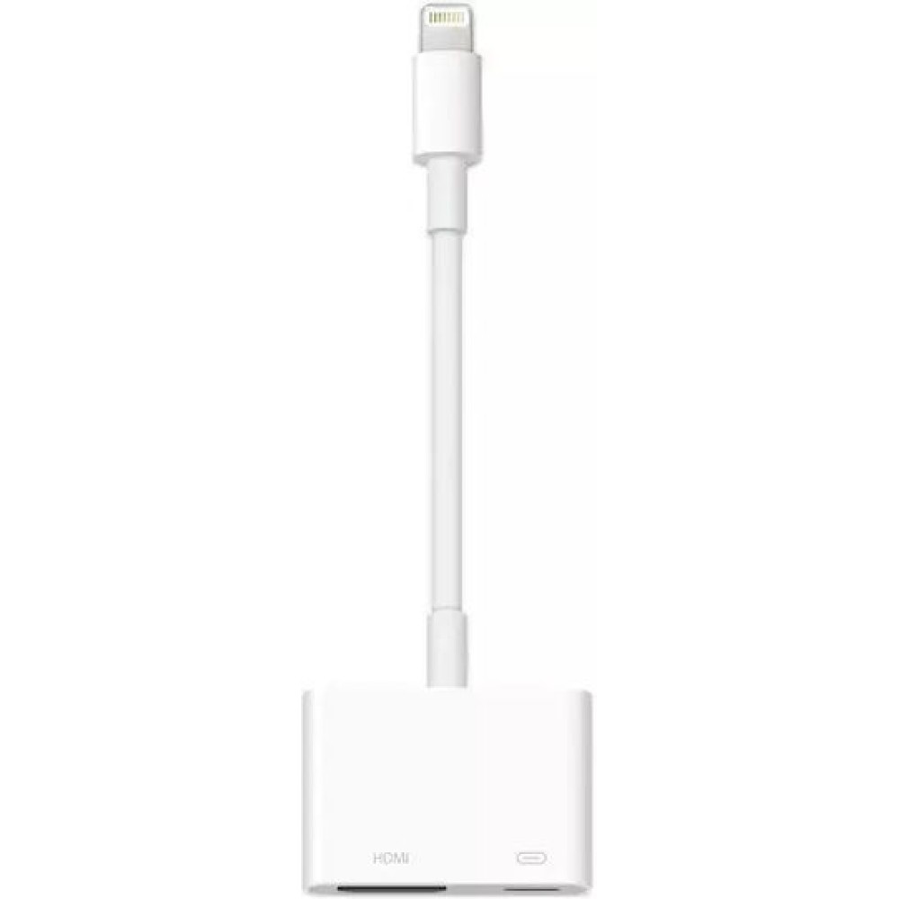 Apple Μετατροπέας Lightning male σε HDMI / Lightning female Λευκό 1τμχ (MW2P3ZM/A)